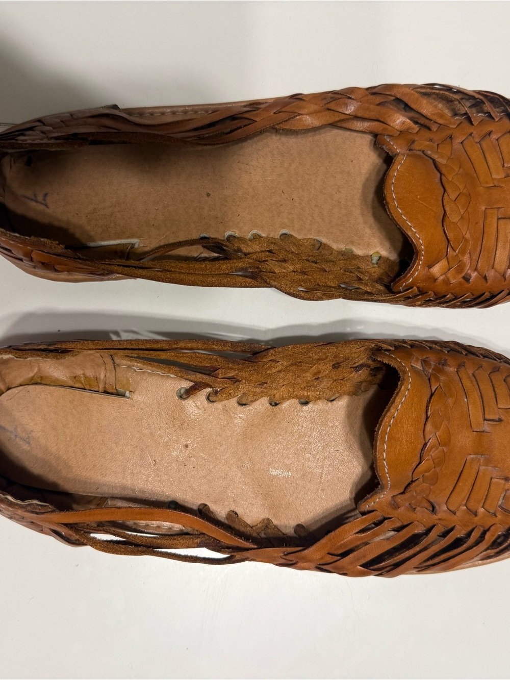 Leather Authentic Huaraches Womens size 10.5